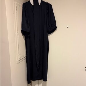 Ann Taylor Classic Navy Blue Dress